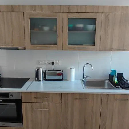 Mimosa Flat Cente 2bdr Apartmán Nikósie
